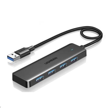 Imagem de USB 3.0 Hub UGREEN 4 portas Slim para Mouse Teclado Compatível com MacBook