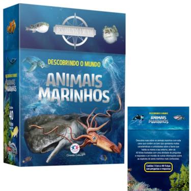 Imagem de BOX DESCOBRINDO O MUNDO: ANIMAIS MARINHOS - CIRANDA CULTURAL