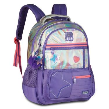 Imagem de Mochila de Costas Rebecca Bonbon Holográfico Holo Shine-Feminino