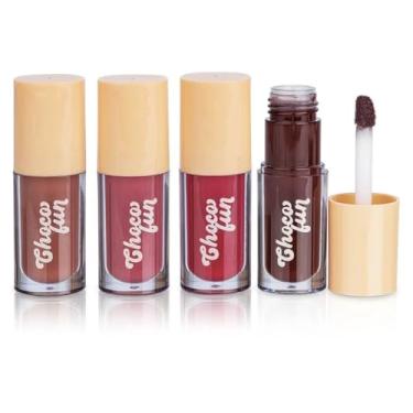 Imagem de FENZZA Tint Cream Choco Fun, Tint Labial com Aroma de Chocolate, Batom, Gloss, com Pantenol e Vitamina E - Maquiagem (Fondue)