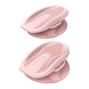 Imagem de Lljsszr Tábua de Cintura Giratória Antiderrapante para Adultos, Prancha de Equilíbrio Multifuncional Exclusiva para Treinamento de Força Na Academia, Rosa