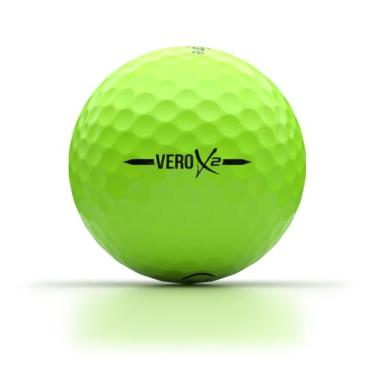 Imagem de Bolas de golfe VERO X2 - Bolas de desempenho Tour - Verde fosco (dúzia)