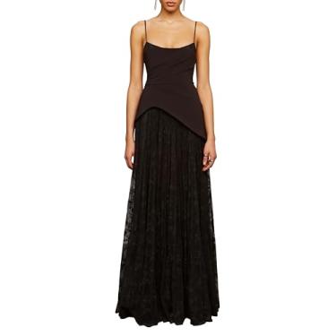 Imagem de AMUR Vestido feminino plissado Leighton, Preto, 48