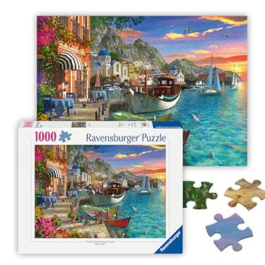 Imagem de Ravensburger Quebra-Cabeça Grandioso Grécia De 1000 Peças Para Adultos - 12000470 Ferramentas Artesanais, Tudo Se Encaixa Perfeitamente