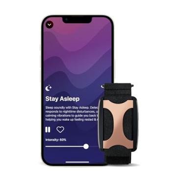 Imagem de Apollo Neuro Adesão ao SmartVibes AI vestível e de 12 meses – Dispositivo de auxílio ao sono e alívio do estresse | durma mais rápido, durma mais e mais fundo | Aumente o foco, relaxamento e calma