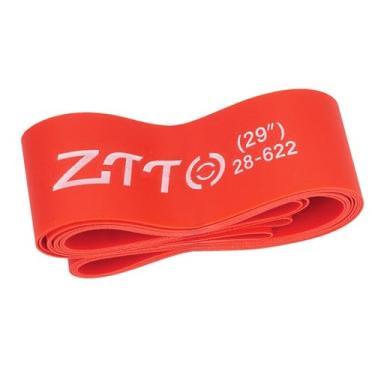 Imagem de menolana 2 peças de forro de pneu de bicicleta 29 polegadas câmara de ar de bicicleta protetor plano tira de aro de portátil fita de aro de para mountain bikes, Largura 2.8 Cm