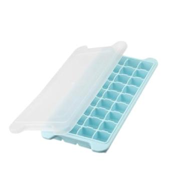 Imagem de Forma de Gelo - Empilhável e Compacta para Melhor Organização(Kit 2, Azul + Azul)