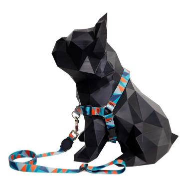 Imagem de Coleira Antipuxão Easy Walk Com Guia Para Adestram Cor Quadr