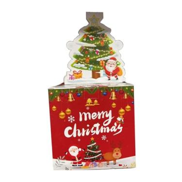 Imagem de oshhni Lembrancinhas de Natal para festa com cofrinho Uma maneira divertida de dar dinheiro Decoração de Natal Cartões de Caixa de presente para adultos, árvore de Natal