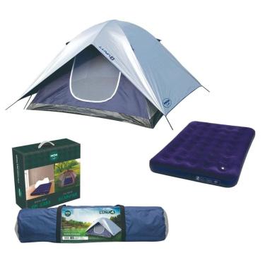 Imagem de Barraca Luna 4 Pessoas Acampamento Colchão Casal Mor