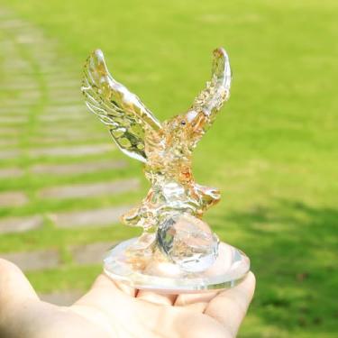 Imagem de Estátua de águia deslumbrante - artesanato realista, presente ideal para veteranos e amantes da natureza, eleve o ambiente da sua casa