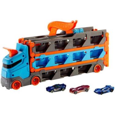 Imagem de Caminhão de Brinquedo Hot Wheels City Guincho - Pista De Corridas Roda