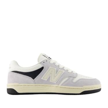 Imagem de New Balance Tênis masculino premium 480 V1, Cinza/sal marinho, 35