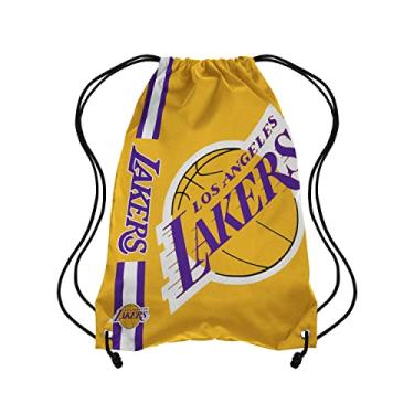 Imagem de Mochila com cordão logotipo grande Los Angeles Lakers NBA