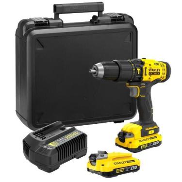 Imagem de Parafusadeira/Furadeira Impacto 20V STANLEY SCD712D2K C/ Kit