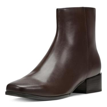 Imagem de Easy Spirit Bota feminina de cano curto Sidney, Marrom escuro, 42