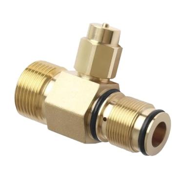 Imagem de Fenteer Acessórios de conexão de saída de água com rosca de 22 mm, fáceis de instalar, substitui o modelo 7106264 para bomba de lavadora de alta pressão para