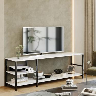 Imagem de Rack Estilo Industrial Brooklin 160 Para TV 60 Polegadas