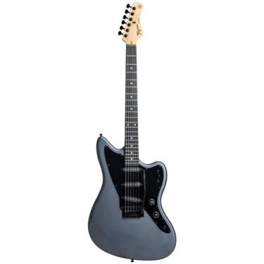 Imagem de Guitarra Tagima Jazz Master 2S 1H Escala Escura Escudo Bk Tw-60 Mdsvs