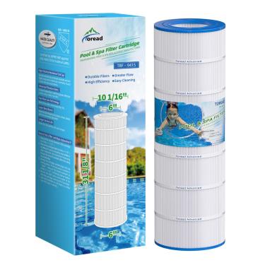 Imagem de TOREAD Substituição de filtro de piscina para Pentair CC150, CCRP150, PAP150, PAP150-4, Ultral-C4, PP-C4, Unicel C-9415, R173216, 59054300, Filbur FC-0687, 160317, 160355, 160355, 160355. 2, C x O. D: