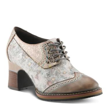 Imagem de Spring Step L'Artiste Sapato Oxford feminino Caden, Cinza Multi, 7.5-8