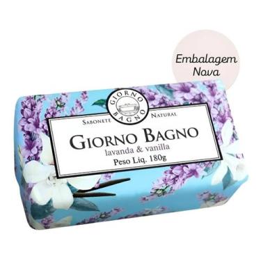 Imagem de Sabonete Lavanda & Vanilla Giorno Bagno 180g KIT2