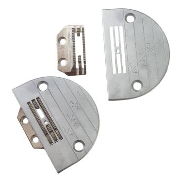 Imagem de Chapa 4 Carreiras + Dente Para Costura Leve Reta Industrial