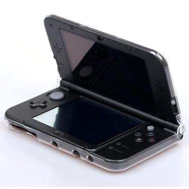 Imagem de Crystoiy Capa protetora rígida de cristal transparente para Nintendo NEW3DS XL LL cor branca transparente