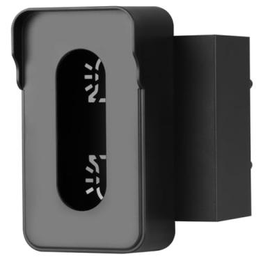 Imagem de Chewtoyo Suporte para casa, sem poeira para aluguel antifurto A maioria dos clientes em potencial de campainha, sem costura, suporte de rally de aço inoxidável, suporte de campainha seguro para