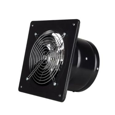 Imagem de HYZHANHONG Exaustor Pequeno de 4 Polegadas com Baixo Nível de Ruído, Ventilador de Exaustão de Parede, para Cozinha, Casa de Banho, Sala de Fumo, Garagem, Estufa, Sótão, Quinta (20W)