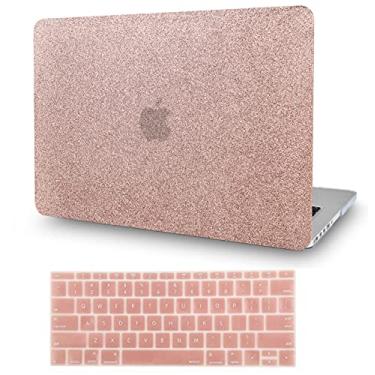 Imagem de KECC Capa rígida de plástico compatível com MacBook Pro de 14 polegadas 2025, 2024, 2023, 2022, 2021, M4, M3, M2, M1, A3112, A3401, A3185, A2918, A2992, A2779, A2442. + Capa para teclado, rosa