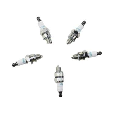 Imagem de Vela de ignição 5 peças 965603040 Compatível com roçadeira e soprador de cerca viva
