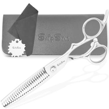 Imagem de Ofiray-home Tesoura De Desbaste 6,5 Pol. Para Corte Cabelo, Com Profissional Cnc Tech, Barbeiro Afiada Aço 440C Japonesa, Texturização Dentes Mulheres E Homens, Salão Beleza Uso Doméstico