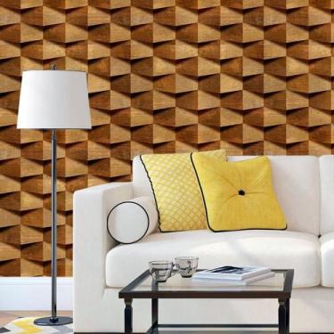 Imagem de Papel De Parede Madeira Curupixa Autocolante Sala Quarto - LRP