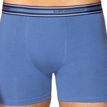 Imagem de Cueca lupo boxer em algodão ref:141 menino, Azul, G