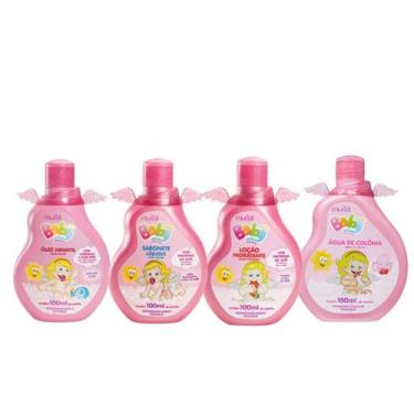 Imagem de Kit Muriel Baby Menina ÓLEO+SABONETE+LOÇÃO+COLÔNIA