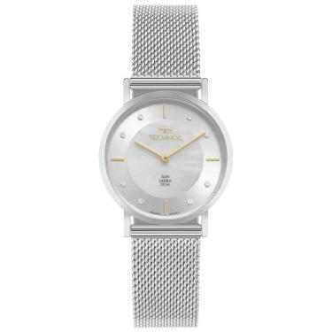 Imagem de Relógio Technos Feminino Slim Prata - 2025LTW/1B 2025LTW/1B-Feminino