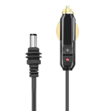 Imagem de Garosa Cabo de Alimentação Dc de 2m à Prova d'água 18awg para Mini Antena de Satélite Externa Ip68 Plug and Play para Carro, Caminhão, ônibus, Barco