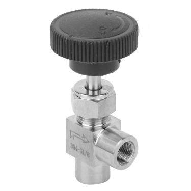 Imagem de YWBL-WH Válvula de Agulha de Rosca Fêmea, Válvula de Agulha de Aço Inoxidável de Alta Pressão para Combustível de óleo e Gás de água, Fácil de Instalar, Resistente à Ferrugem, Desempenho Estável,