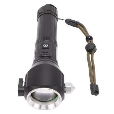 Imagem de RiToEasysports Lanterna Recarregável, Lanterna Portátil Super Brilhante Com Luz Lateral Cob, Bateria de 6000mah para Acampamento, Caminhadas, Emergência