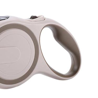 Imagem de Naroote Trela ​​retrátil para Cães, Sem Emaranhados, Reflexiva, para Cães Pequenos, Gatos de até 44 Libras, Trela Resistente para Caminhada de Animais de Estimação, para Caminhada, Corrida, (5m)