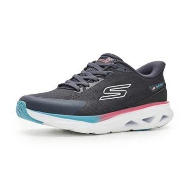 Imagem de Skechers Tênis feminino Glide Step Vortex Hands Free Slip-ins, Carvão, 5.5 Wide
