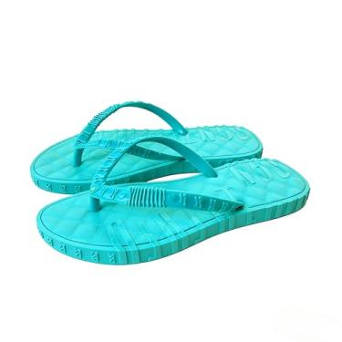 Imagem de Sapatos femininos elegantes em cores fluorescentes Ultra suaves, leves e confortáveis (33/34,Verde agua)