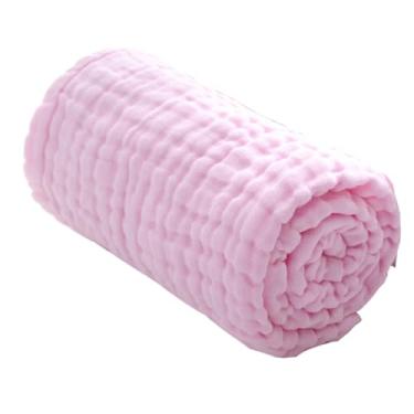 Imagem de Toalhas de banho de algodão, banco de musselina super macio, toalhas de banho de luxo para banheiro, 106 x 105 centímetros