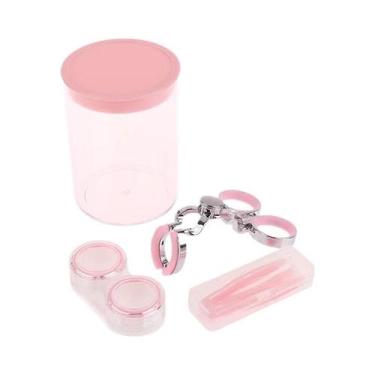Imagem de Kit de 6 Peças para Colocação de Lentes de Contato - com Pinça, Ventos
