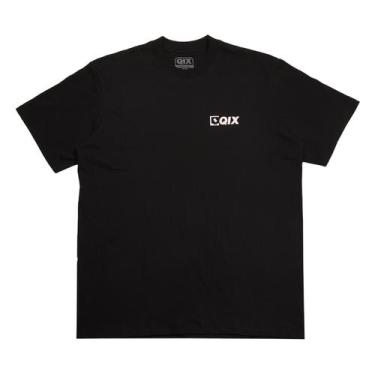 Imagem de CAMISETA QIX STREET MINIMAL LOGO Cor:PretoTamanho:G, Preto, G