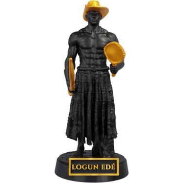 Imagem de Estátua Logun Edé Imagem Umbanda Candomblé Orixá (Cor Aurum Noctis)