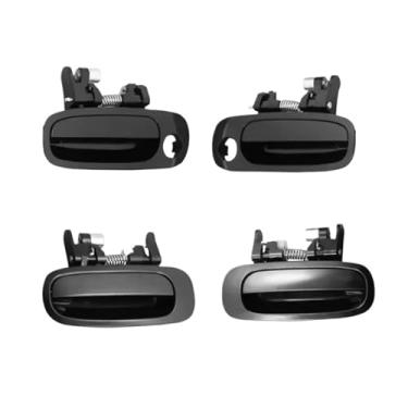 Imagem de Capa para maçaneta externa da porta do carro, compatível com Toyota Corolla 1998-2002 - Números de peça da maçaneta externa: 69220-02030 69240-02040