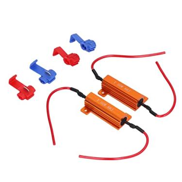 Imagem de Acouto 2 Conjuntos de Kit de Resistor de Carga de 50 W 8 Ohm para Luzes LED - Erro - Substituição de Acessório para DRL e Sinais de Mudança