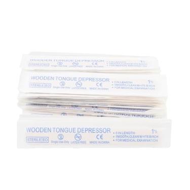 Imagem de Yinhing Varas de Cera de Madeira Descartáveis, Aplicador de Cera Suave para Remoção de Pelos, Ferramentas Profissionais de Depilação para Sobrancelhas, Lábios, Linha de Biquíni, 100